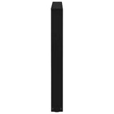 Dining Table Legs V-Shape 2 pcs Black 80x(72-73.3) cm Steel