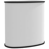 Trade Show Counter Foldable 90x48x93 cm Engineered Wood - Low Angle