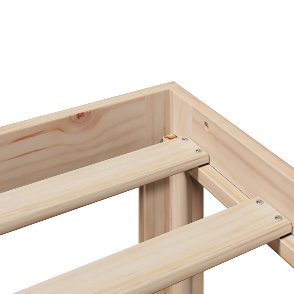 Bed Frame with Headboard without Mattress 150x200 cm