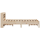 Bed Frame without Mattress 90x190 cm Solid Wood Pine - 45-Degree Angle