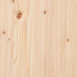 Bed Frame without Mattress 135x190 cm Solid Wood Pine - Extra Image