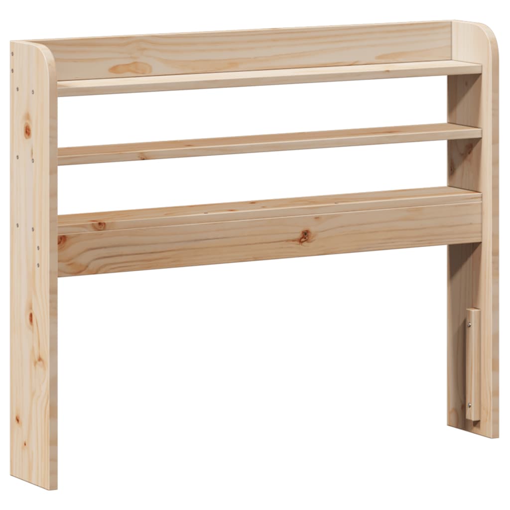 Bed Frame without Mattress 90x190 cm Solid Wood Pine
