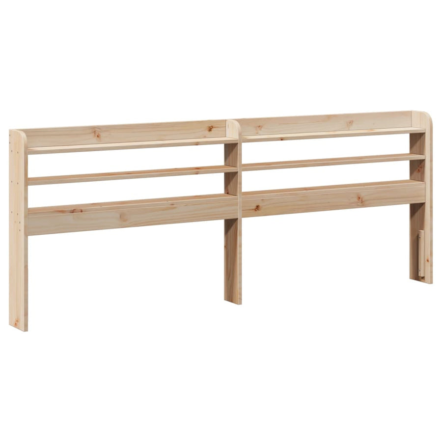 Bed Frame without Mattress 180x200 cm Solid Wood Pine