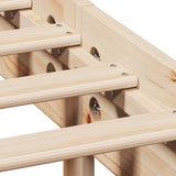 Bed Frame without Mattress 180x200 cm Solid Wood Pine - Extra Image