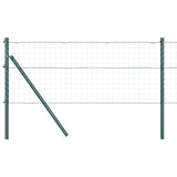 Fence Post 26 pcs Green 3,2 x 3,2 x 120 cm