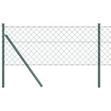 Chainlink Fence Ground Fix 0,8 x 25 m PVC-Coated Steel Green
