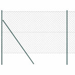 Chainlink Fence Ground Fix 1,5 x 25 m PVC-Coated Steel Green