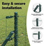 Euro Fence Ground Fix 10 x 0,8 m PVC-Coated Steel Green Mesh