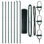 Euro Fence Ground Fix 10 x 1,2 m PVC-Coated Steel Green Mesh