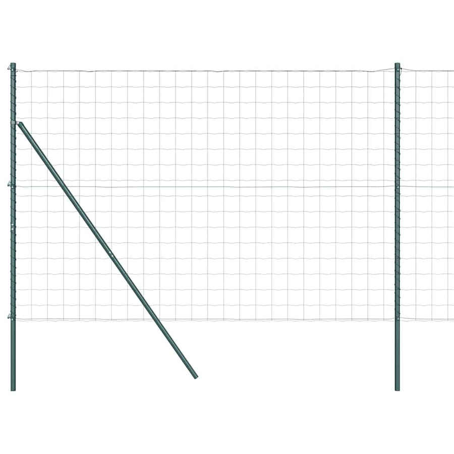 Euro Fence Ground Fix 10 x 1,5 m PVC-Coated Steel Green Mesh
