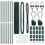 Euro Fence Ground Fix 10 x 1,5 m PVC-Coated Steel Green Mesh