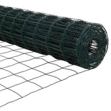 Fence with Posts Green 0.8 x 25 m Steel - Extra Image