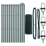Euro Fence Ground Fix 25 x 0,8 m PVC-Coated Steel Green Mesh