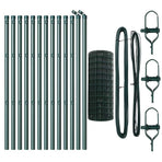 Euro Fence Ground Fix 25 x 0,8 m PVC-Coated Steel Green Mesh