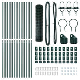 Euro Fence Ground Fix 25 x 1,2 m PVC-Coated Steel Green Mesh