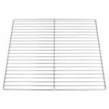 Grill Grate Silver 45 x 40 cm Stainless Steel - Side View