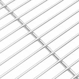 Grill Grate Silver 50 x 35 cm Stainless Steel