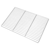 Grill Grate Silver 50 x 35 cm Stainless Steel - Front View