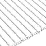 Grill Grate 60 x 40 cm Stainless Steel Silver
