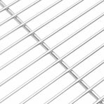Grill Grate 67 x 40 cm Stainless Steel Silver