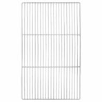 Grill Grate 67 x 40 cm Stainless Steel Silver