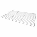 Grill Grate Silver 67 x 40 cm Stainless Steel - Front View