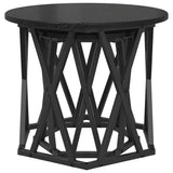 Side Table 2 pcs Black oak 50 x 50 x 40 cm - 45-Degree Angle