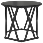 Side Table 2 pcs Black Oak 50 x 50 x 40 cm