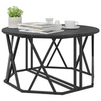 Coffee Table Black Oak 80 x 80 x 42 cm