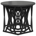 Nesting Side Table 3 pcs Black Oak 53 x 53 x 40 cm