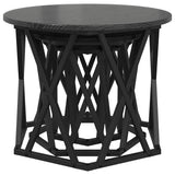 Nesting Side Table 3 pcs Black oak 53 x 53 x 40 cm - 45-Degree Angle