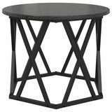 Nesting Side Table 3 pcs Black oak 53 x 53 x 40 cm - Rear View