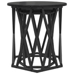 Coffee Table 2 pcs Black Oak 50 x 50 x 50 cm