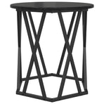 Coffee Table 2 pcs Black Oak 50 x 50 x 50 cm