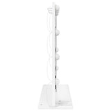 Vanity Mirror White 60 x 55 x 18 cm Glass and Engineered wood - 45-Degree Angle