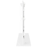 Vanity Mirror White 80 x 15 x 18 cm Glass and Engineered wood - 45-Degree Angle