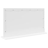 Vanity Mirror White 80 x 45 x 18 cm Glass and Engineered wood