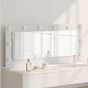 Vanity Mirror White 100 x 45 x 18 cm Glass and Engineered wood