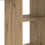 Desk Artisan Oak Engineered Wood 142 x 102 x 73 cm - Close-Up Angle