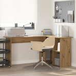 Desk Artisan Oak 142 x 102 x 73 cm Engineered Wood