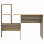 Desk Sonoma Oak Engineered Wood 131,5 x 50 x 106,5 cm