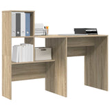 Desk Sonoma oak 131.5 x 50 x 106.5 cm Engineered wood - Side View