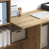 Desk Artisan Oak Engineered Wood 131,5 x 50 x 106,5 cm