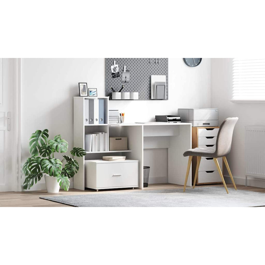 Drawer Cabinet 55 x 45 x 31 cm White