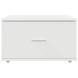 Drawer Cabinet with Wheel White 55 x 45 x 31 cm
