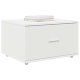Drawer Cabinet with Wheel White 55 x 45 x 31 cm