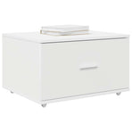 Drawer Cabinet 55 x 45 x 31 cm White