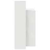 Desk with Shelf White 100 x 40 x 90 cm Engineered Wood