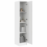 Highboard White 35 x 39 x 168 cm Engineered wood - Side View