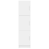 Highboard White 31.5 x 32 x 124 cm Engineered wood - Rear View
